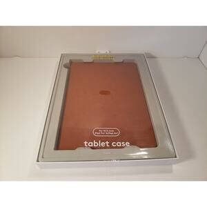 heyday Faux Suede Case for 10.5-inch iPads Tablet. (Tan) any-angle Stand.